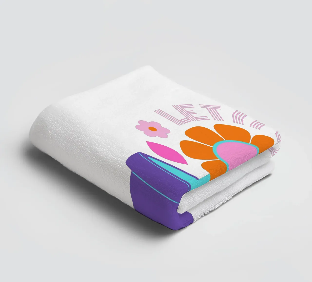 let it grow asciugamano da bagno da fummelhummel