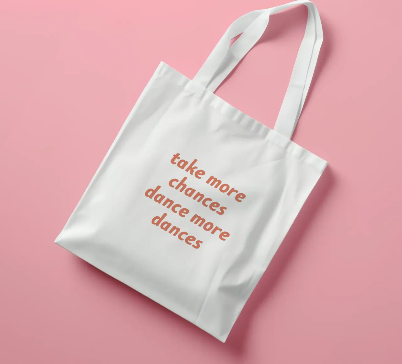 Prendete più occasioni e ballate più danze - Rosa borsa in juta da MoonlightPrint