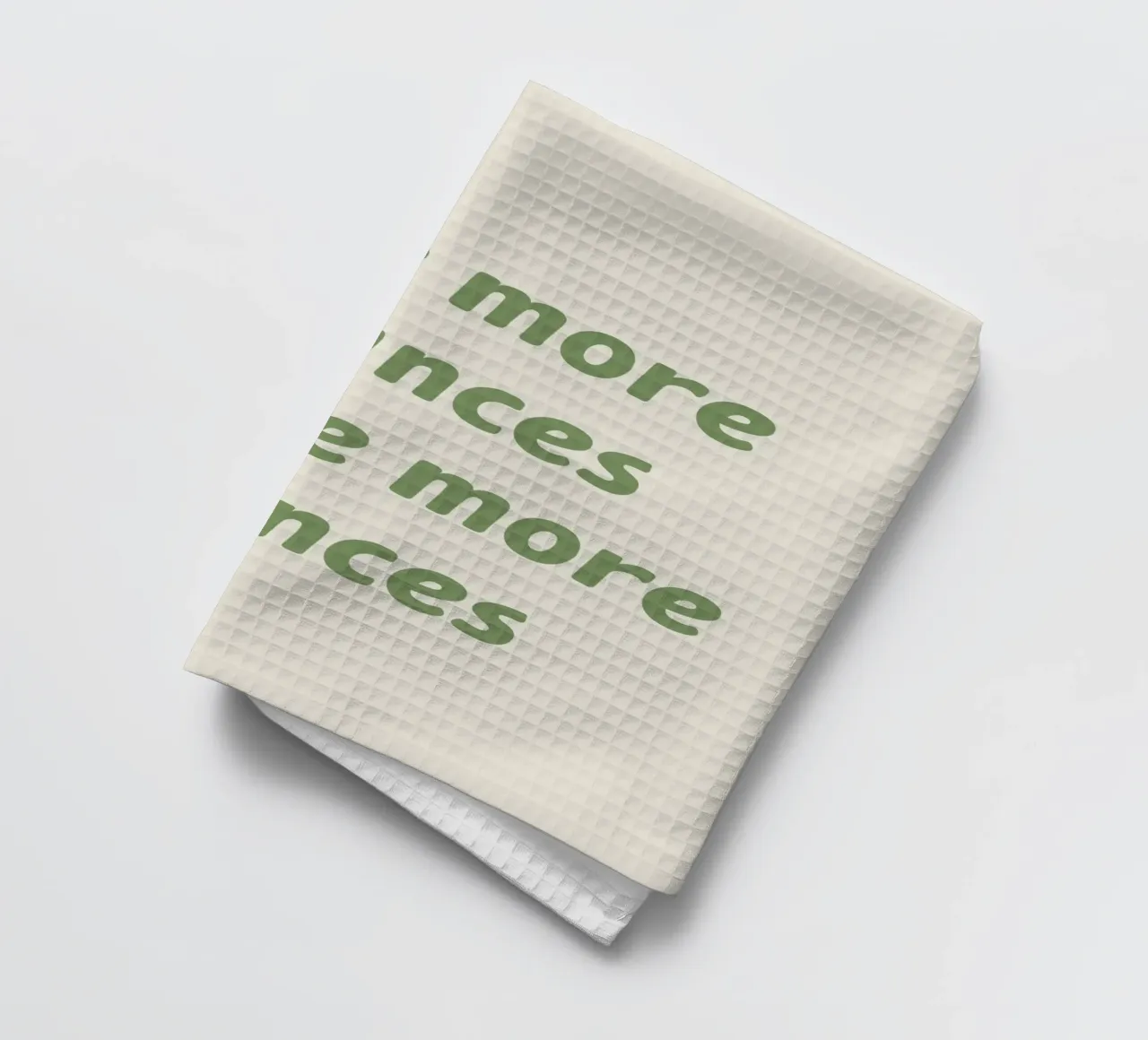 Prendre plus de risques Danser plus de danses - Vert torchon de MoonlightPrint