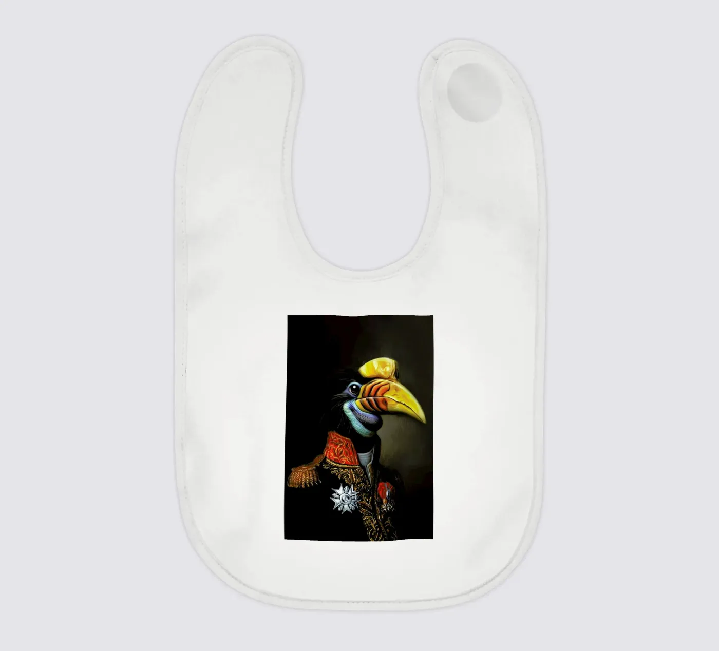 Oswald baby bib by Tein Lucasson