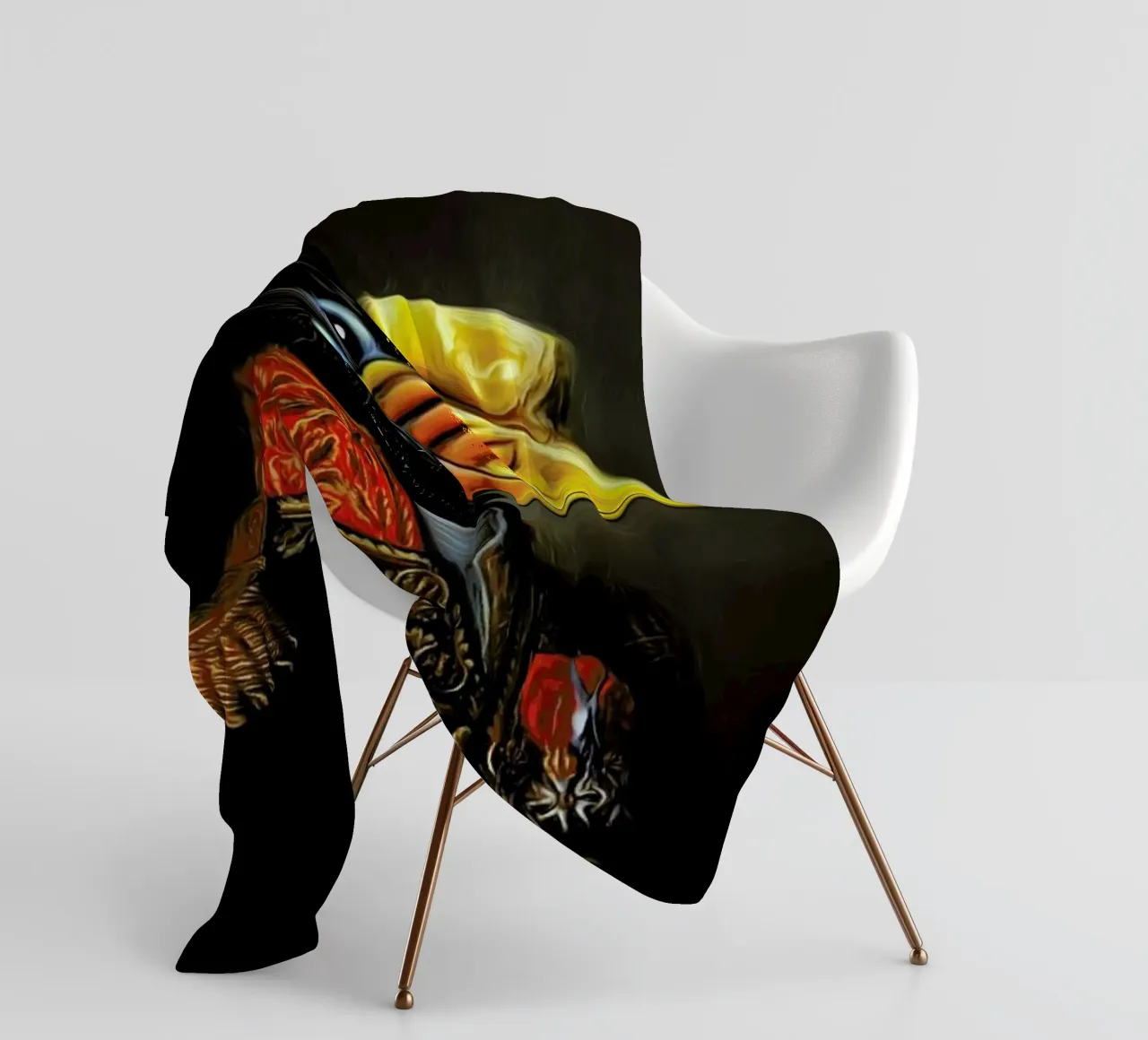 Oswald Fleecedecke von Tein Lucasson