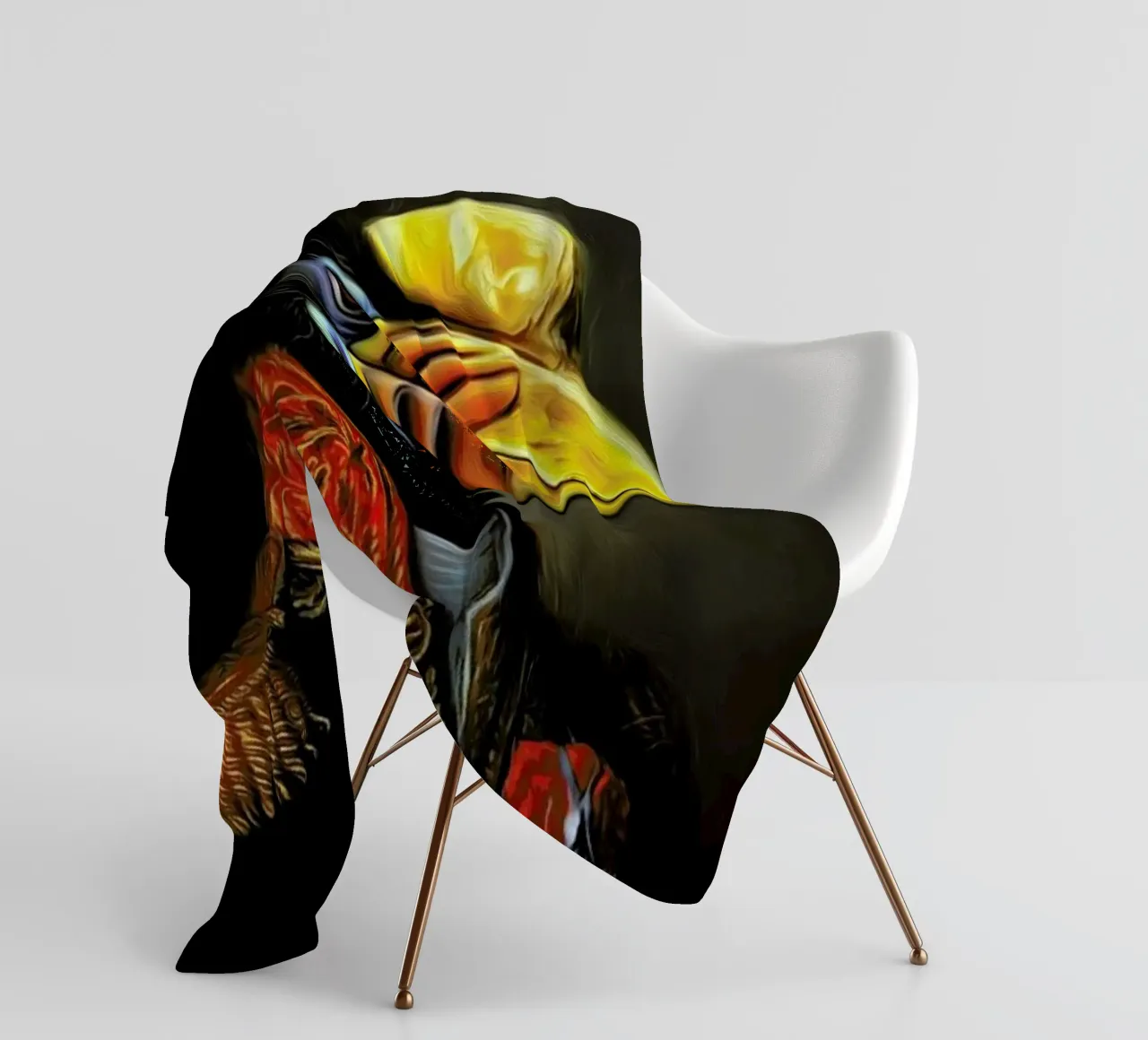 Oswald Fleecedecke von Tein Lucasson