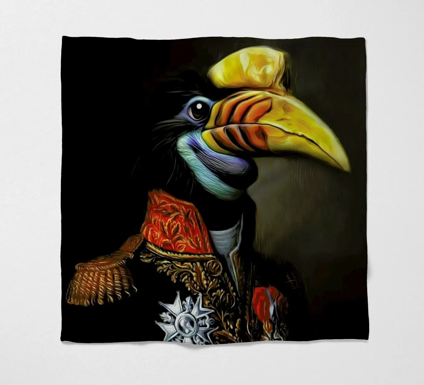 Oswald fleecedeken van Tein Lucasson