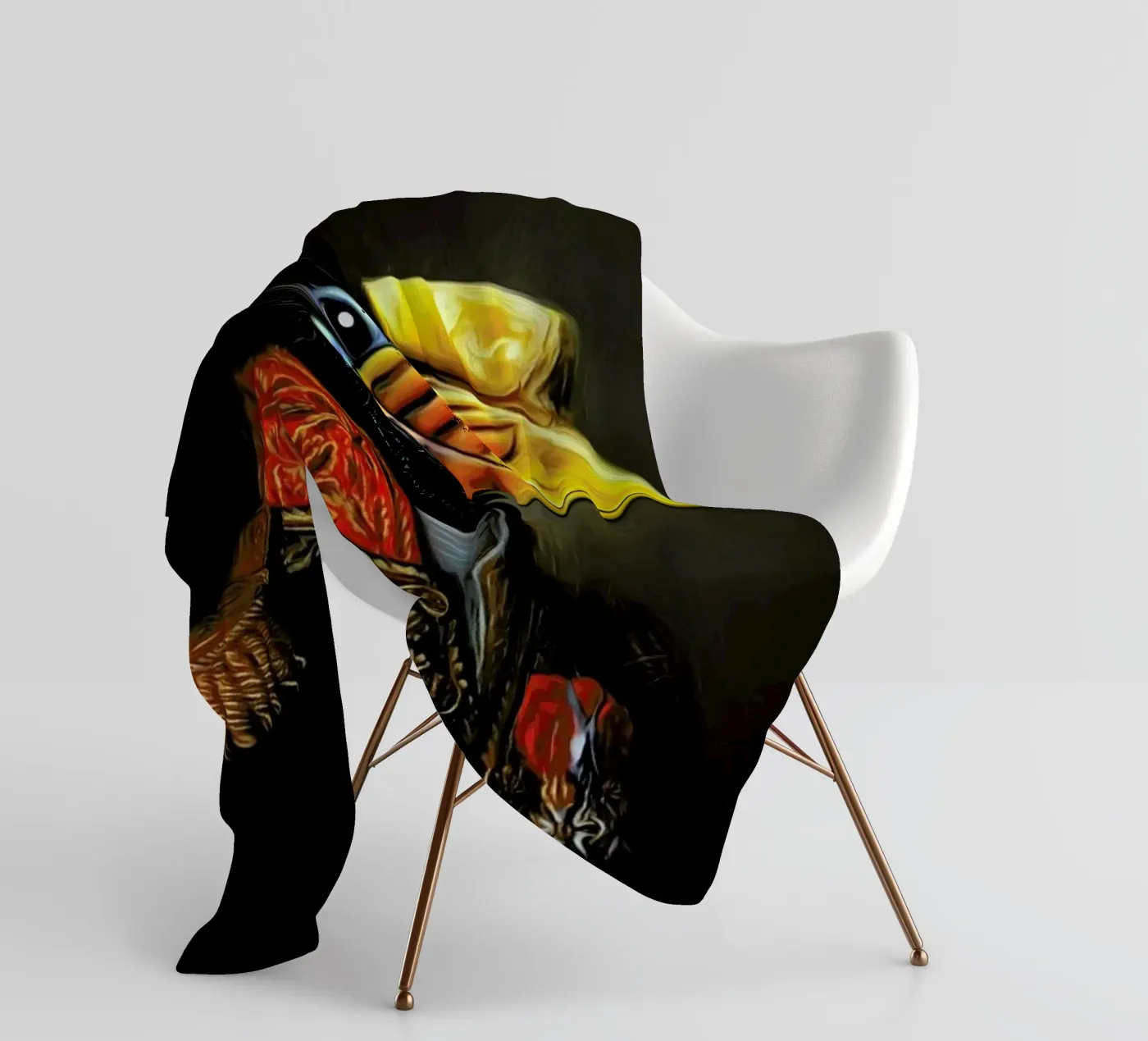 Oswald fleecedeken van Tein Lucasson