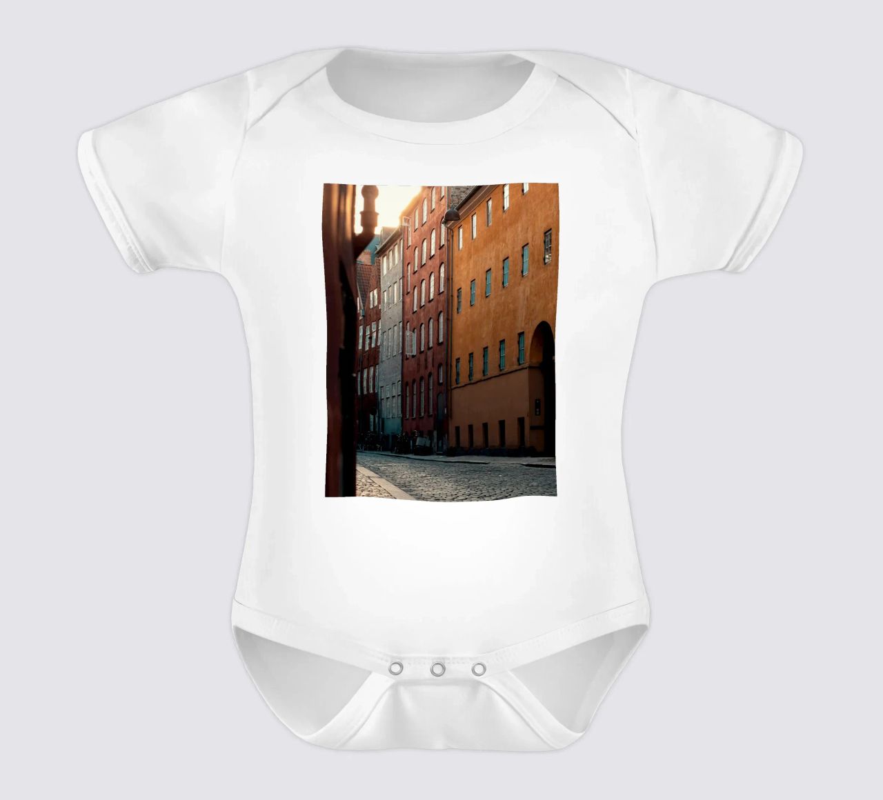 Un muro colorato esplode body neonato maniche corte da Classic