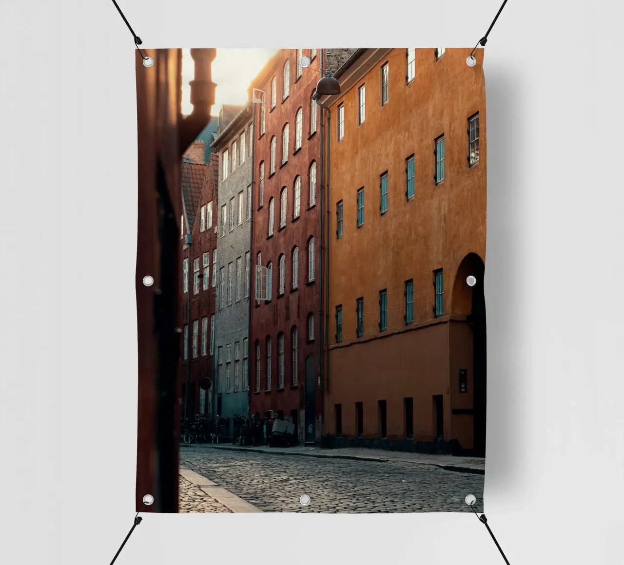 Un muro colorato esplode telo in pvc da Classic