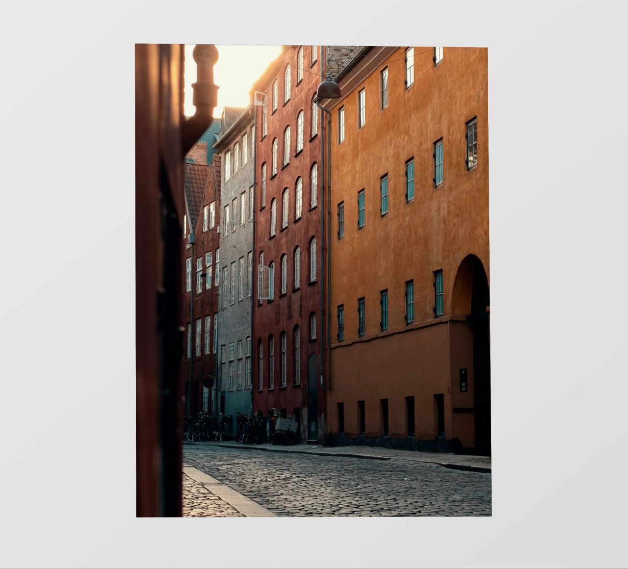 Un muro colorato esplode telo in pvc da Classic