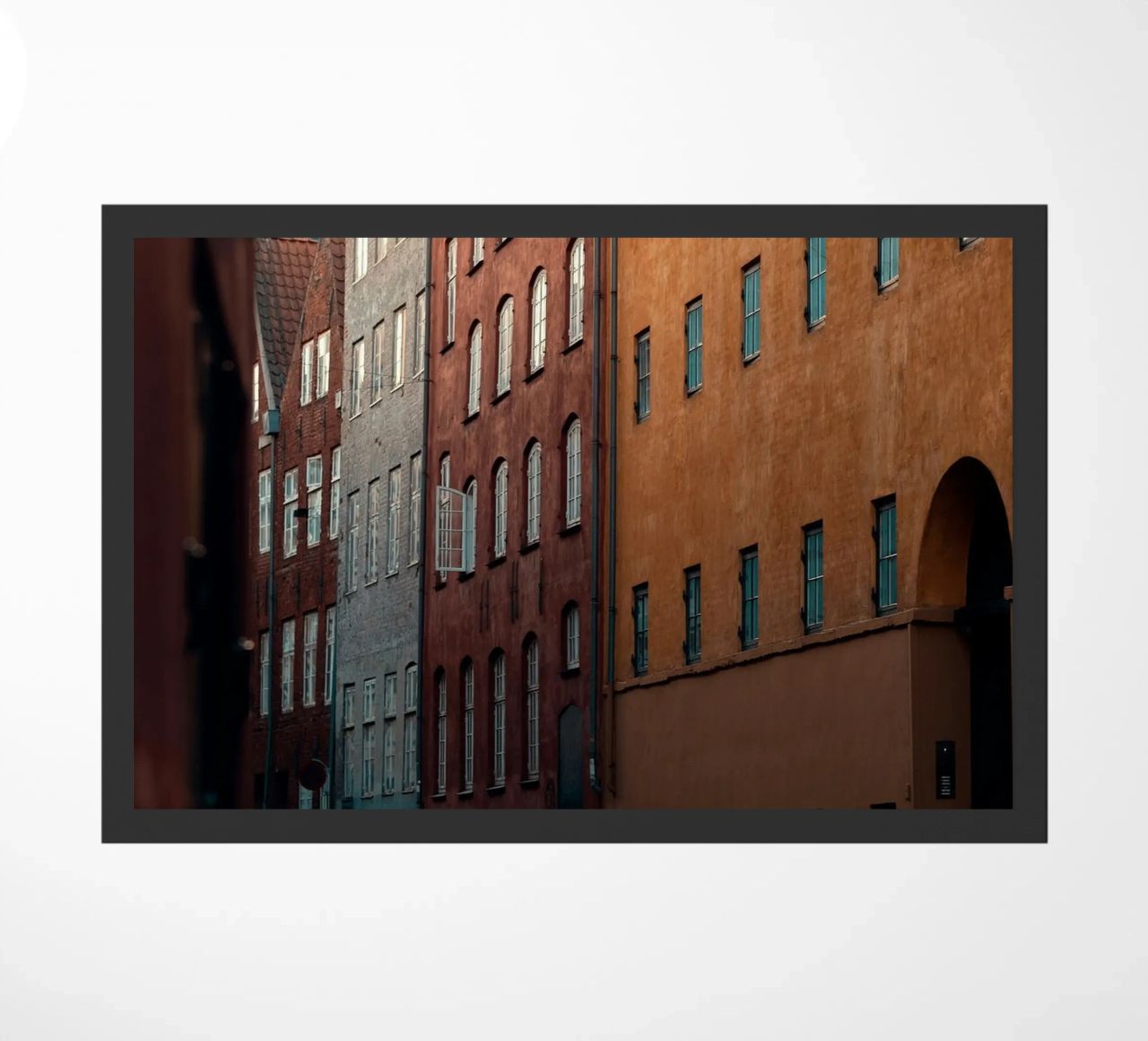 Un muro colorato esplode zerbino da Classic