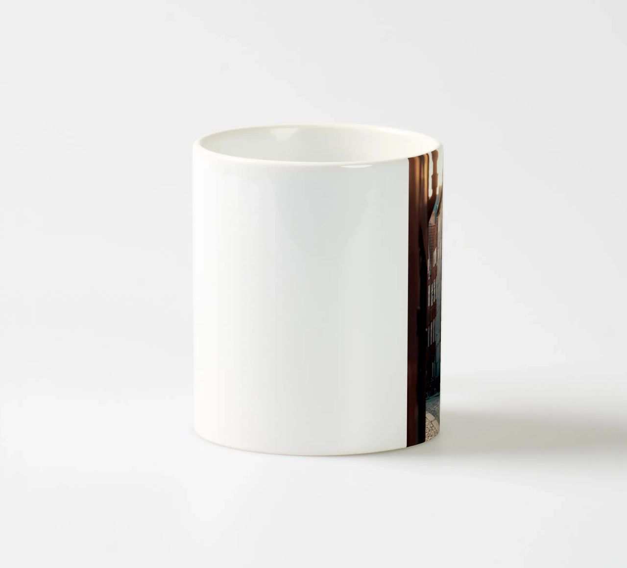 Un muro colorato esplode tazza in ceramica da Classic
