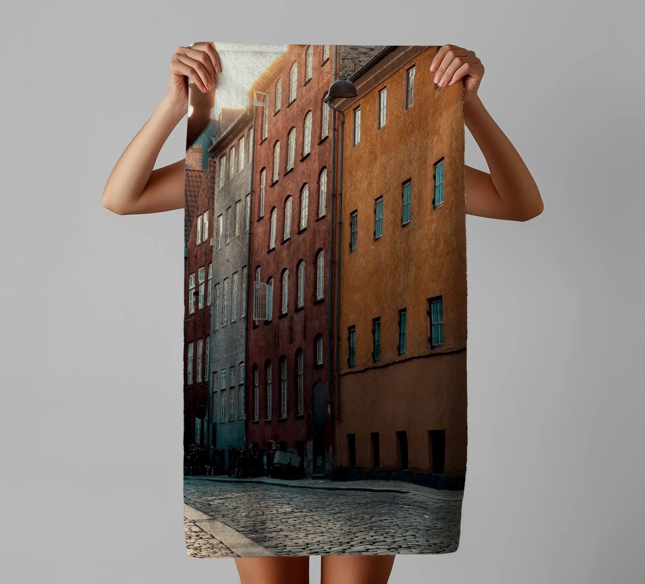 Un muro colorato esplode asciugamano da bagno da Classic