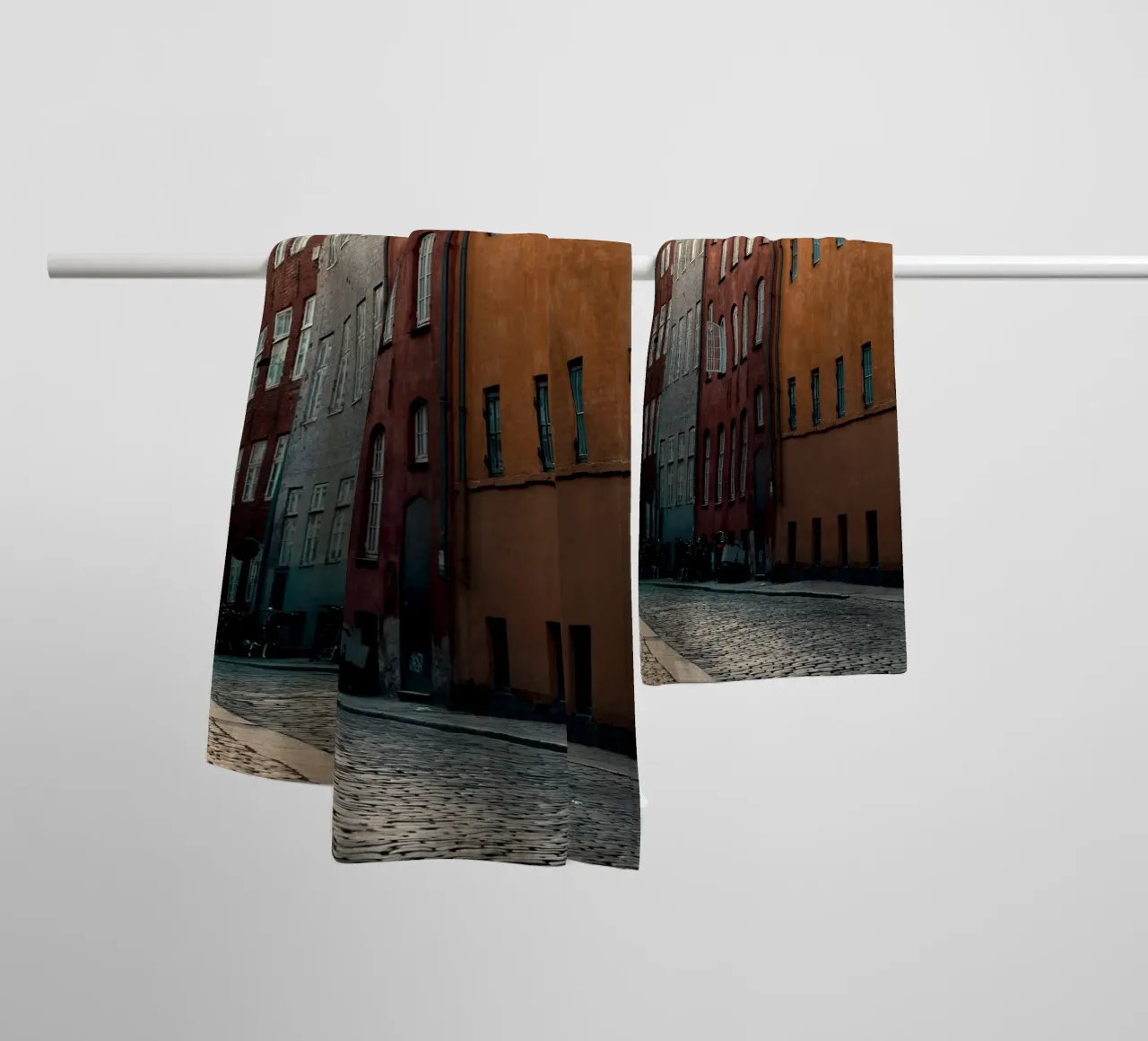 Un muro colorato esplode asciugamano da bagno da Classic