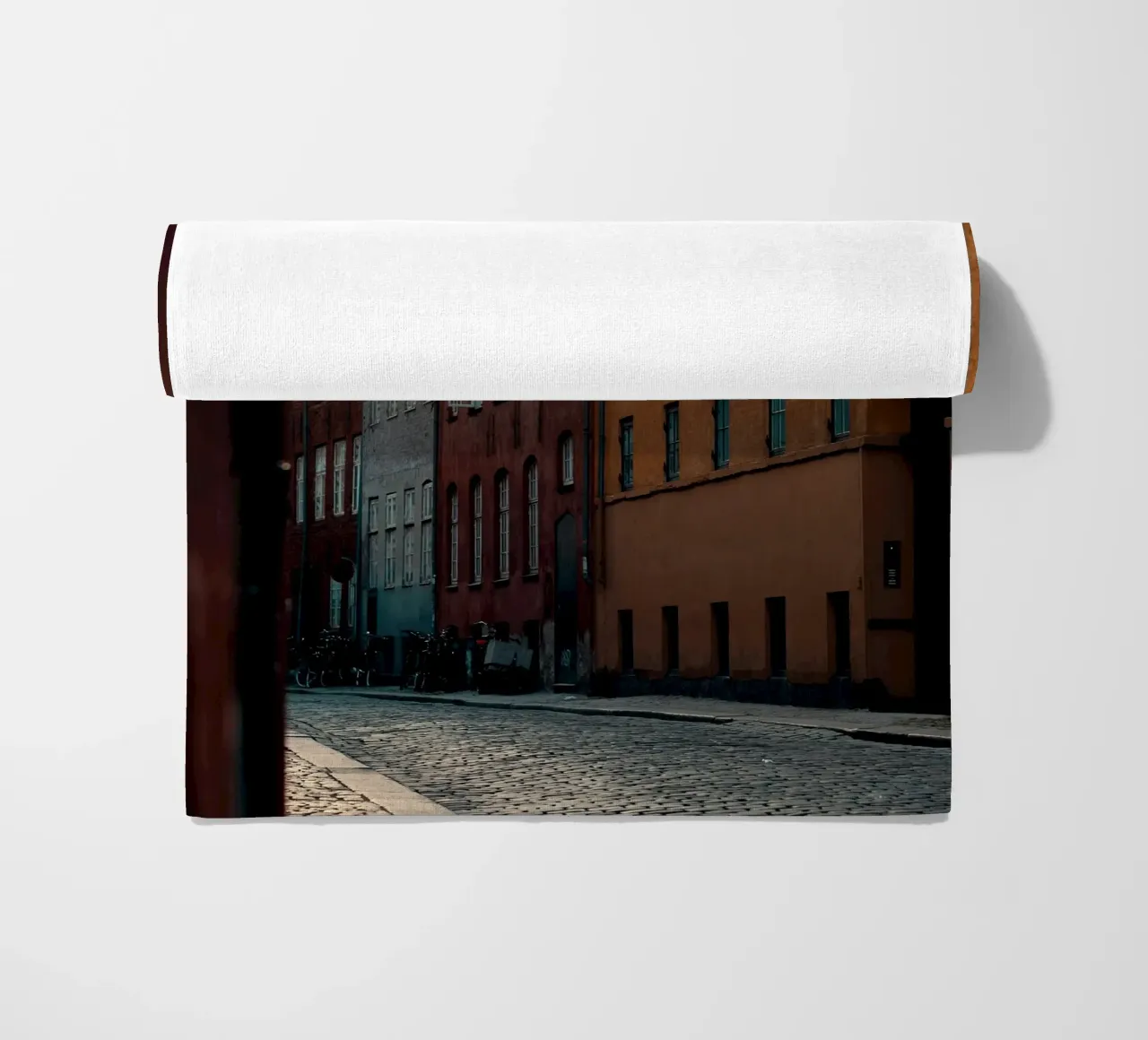 Un muro colorato esplode telo mare da Classic