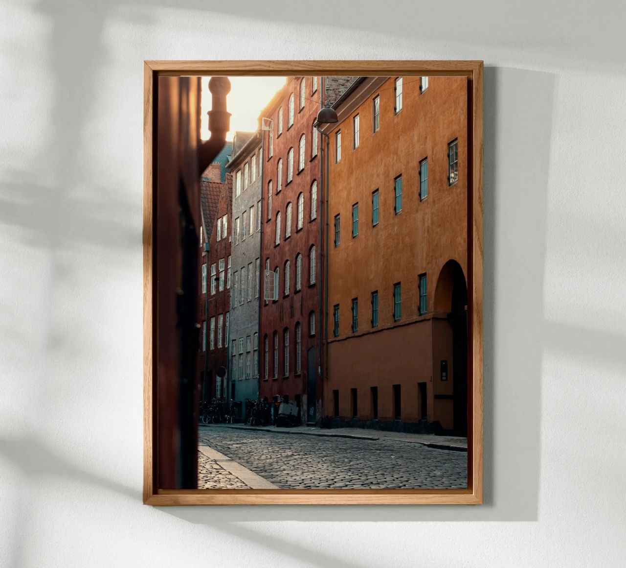Un muro colorato esplode alluminio dibond da Classic