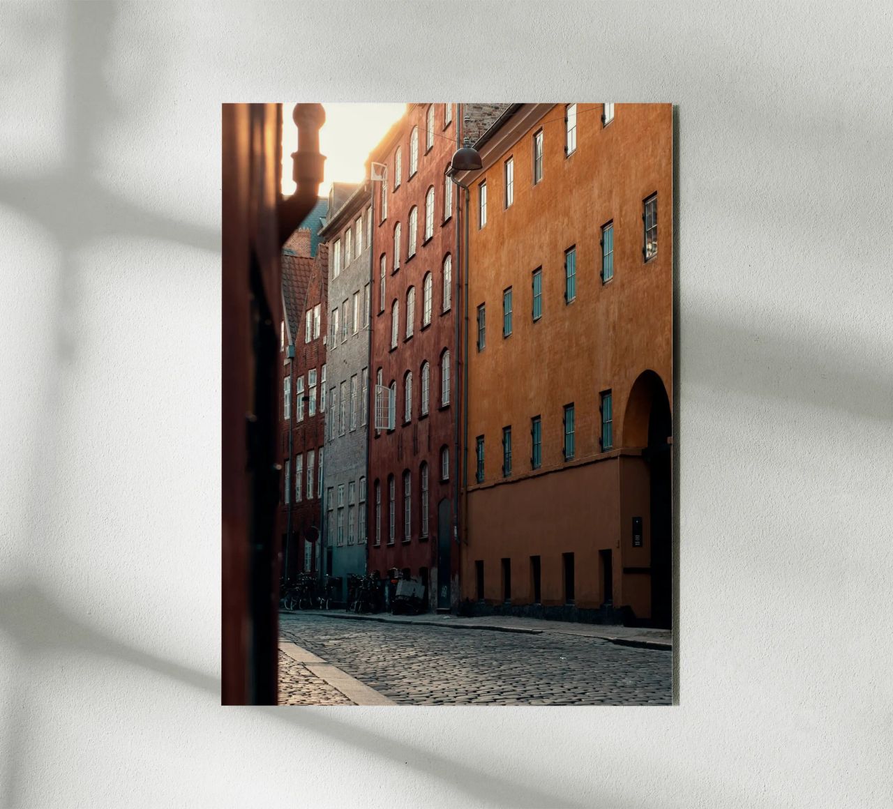 Un muro colorato esplode alluminio dibond da Classic