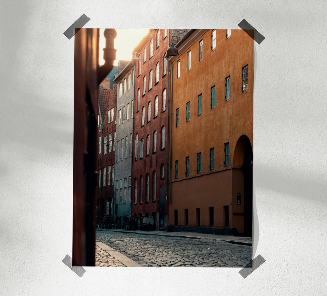 Un muro colorato esplode carta hahnemühle da Classic
