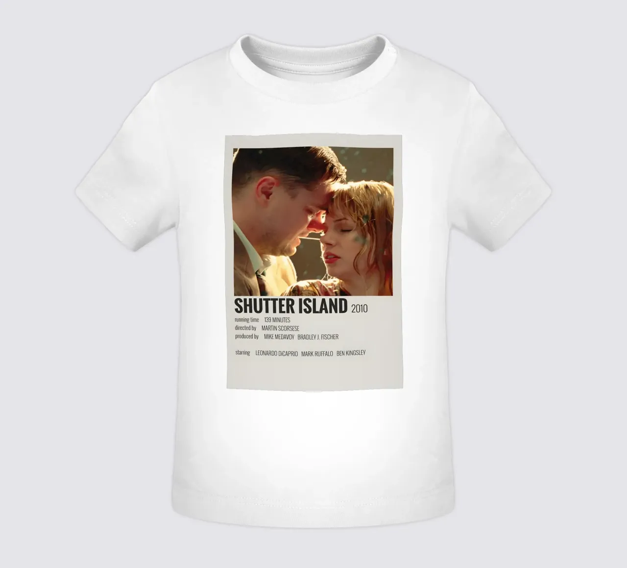 SHUTTER ISLAND 2010 maglietta neonato da MVFminimalist