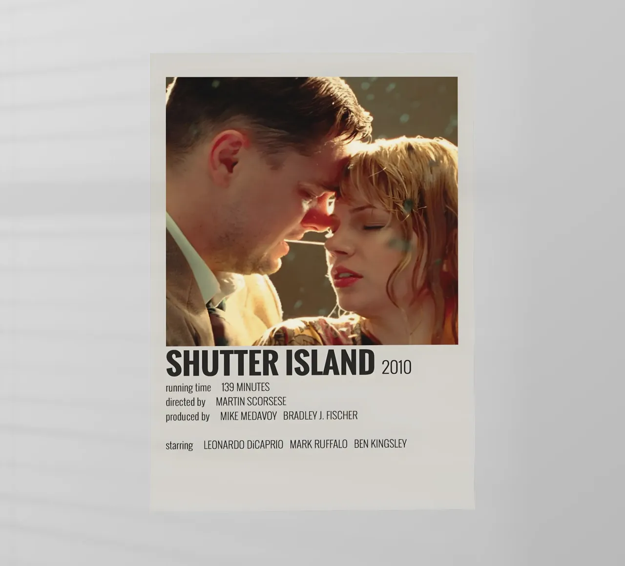 SHUTTER ISLAND 2010 pellicola backlit da MVFminimalist