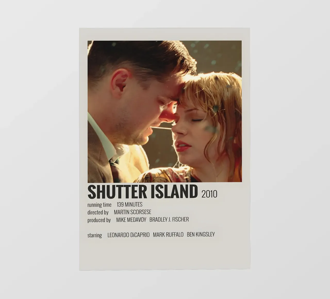 SHUTTER ISLAND 2010 pellicola backlit da MVFminimalist