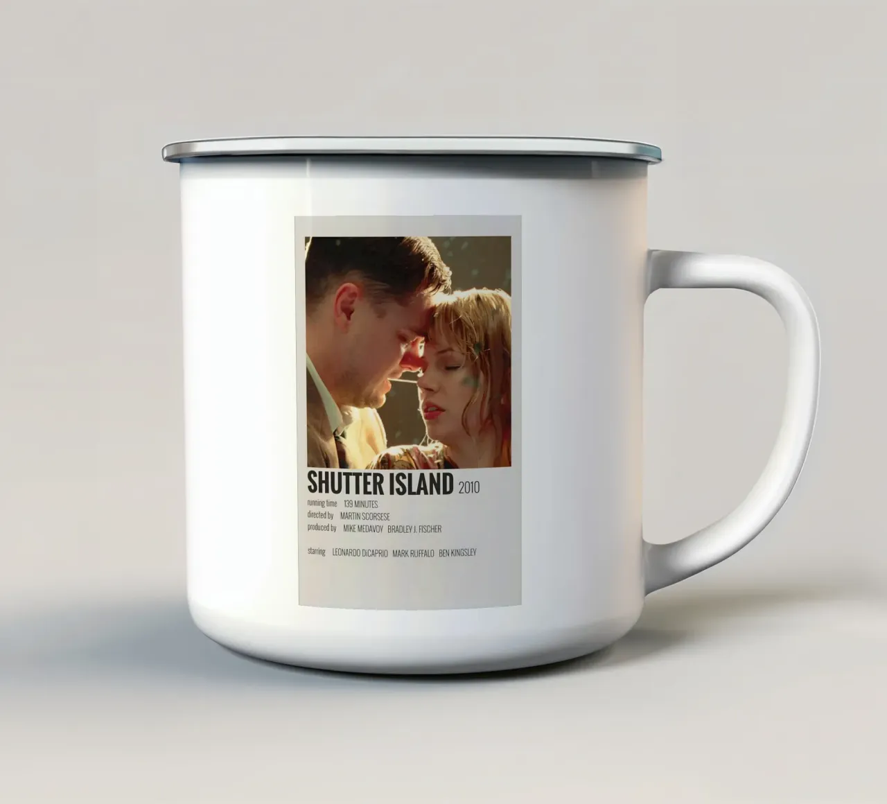 SHUTTER ISLAND 2010 tazza in smalto da MVFminimalist