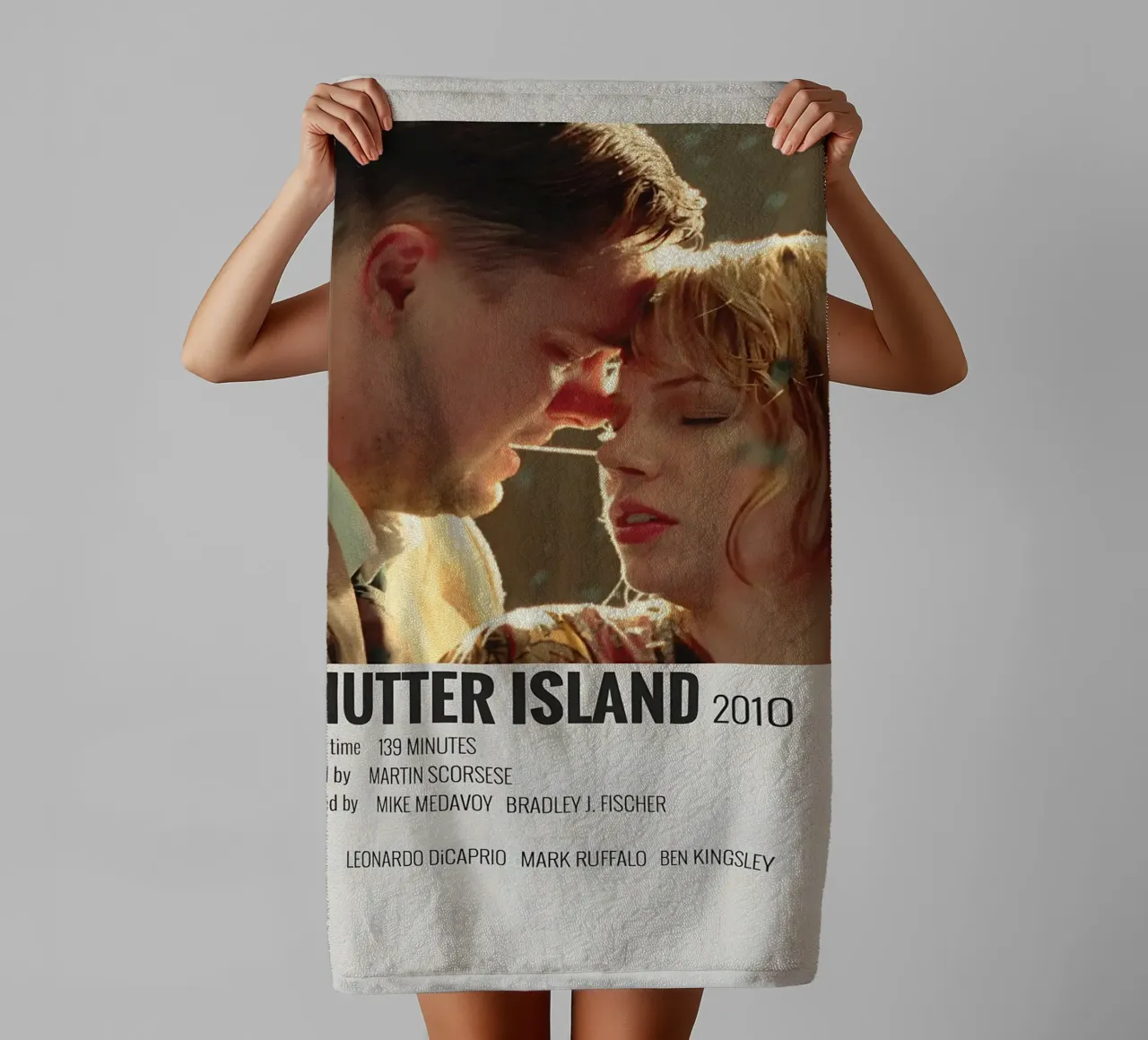 SHUTTER ISLAND 2010 asciugamano da bagno da MVFminimalist