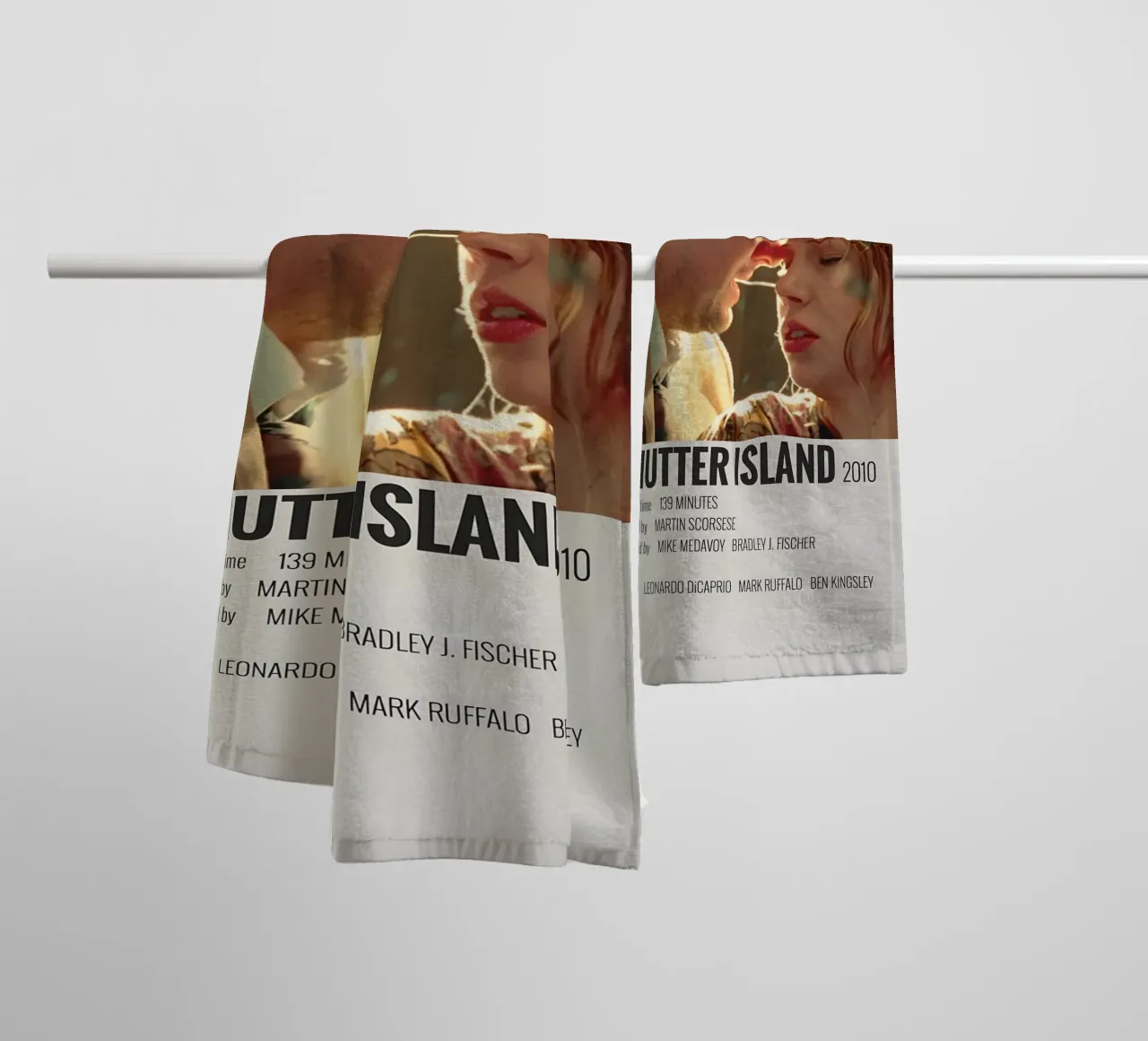 SHUTTER ISLAND 2010 asciugamano da bagno da MVFminimalist