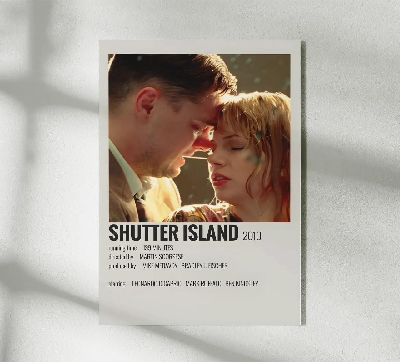SHUTTER ISLAND 2010 plexiglass da MVFminimalist