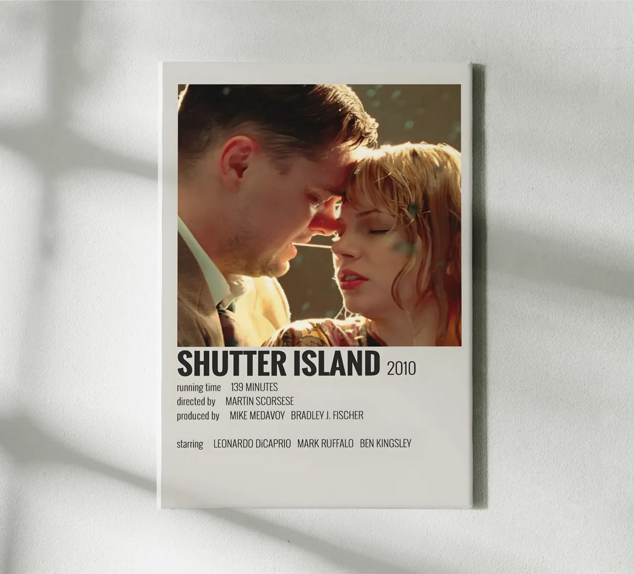 SHUTTER ISLAND 2010 tela da MVFminimalist