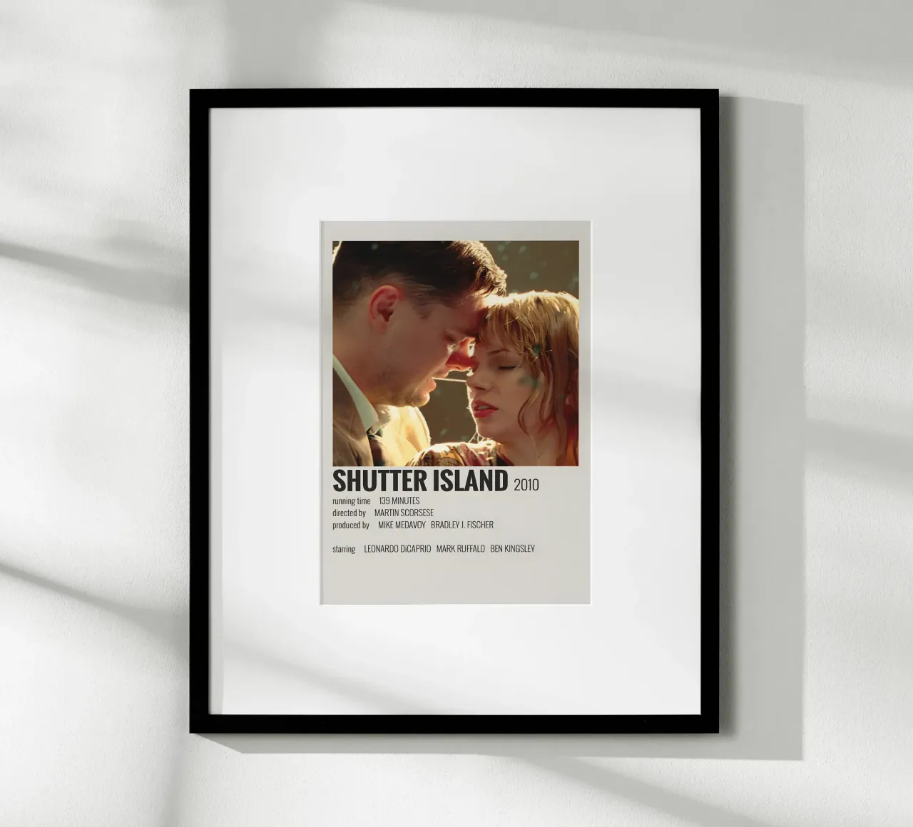 SHUTTER ISLAND 2010 carta hahnemühle da MVFminimalist
