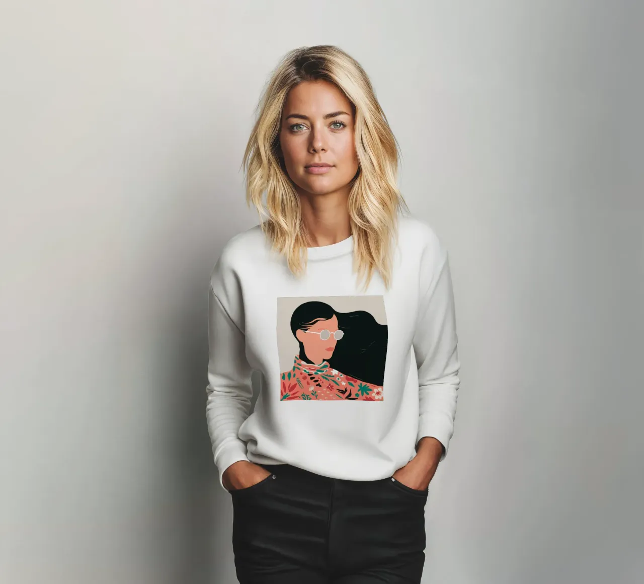 Camicetta floreale Wind felpa da Peak Delusion