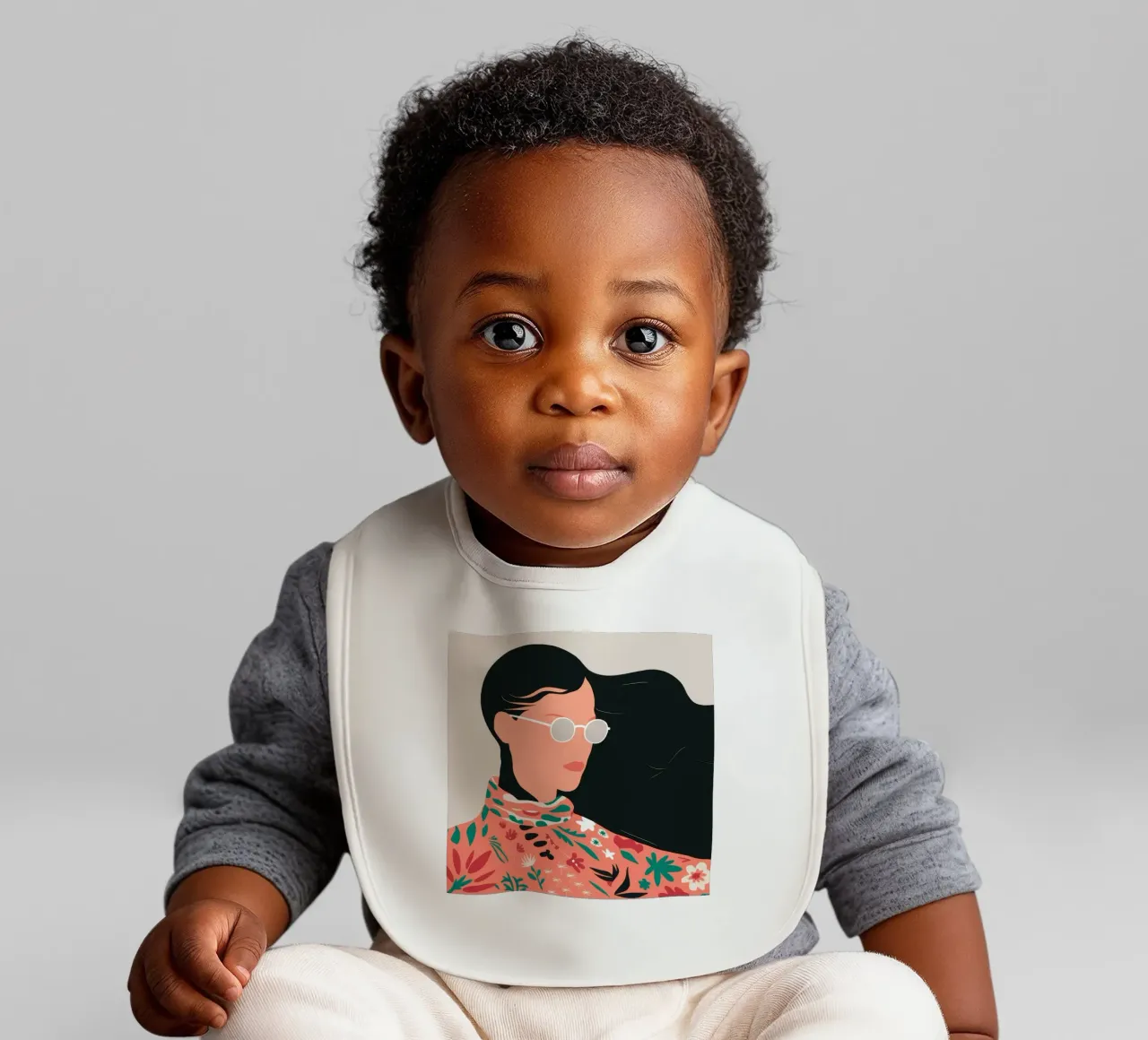 Camicetta floreale Wind bavaglino da Peak Delusion