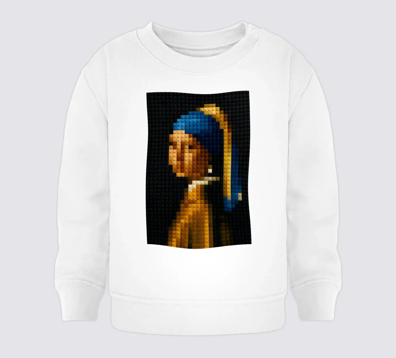 Vermeer in LEGO felpa neonato da KUNSTstück