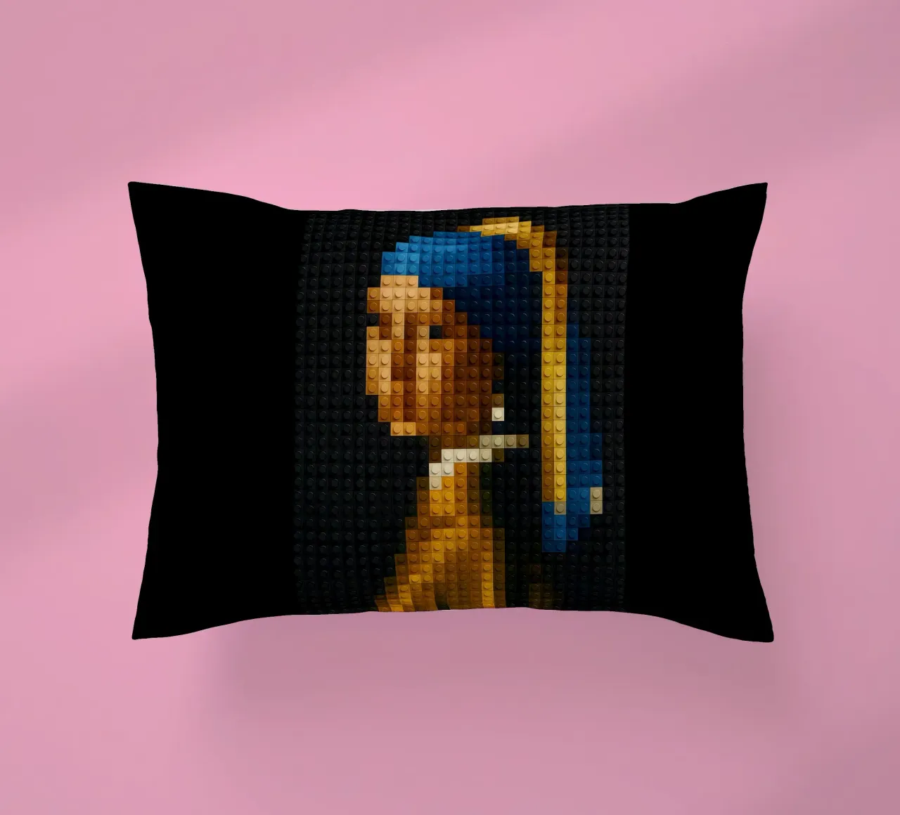 Vermeer in LEGO cuscino da KUNSTstück