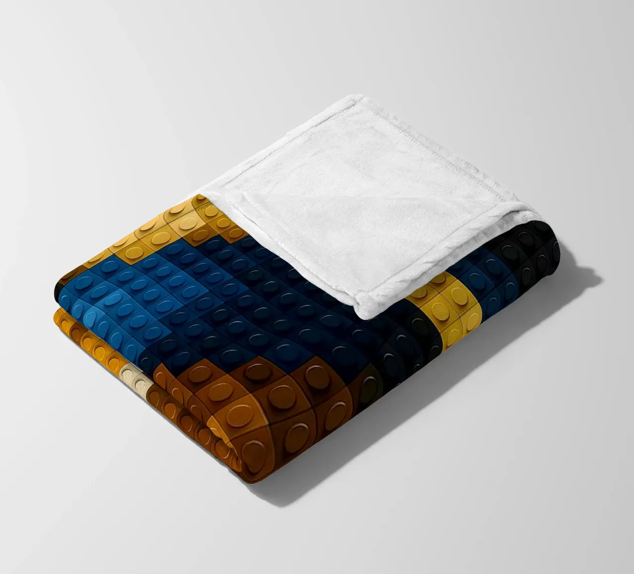 Vermeer in LEGO coperta in pile da KUNSTstück