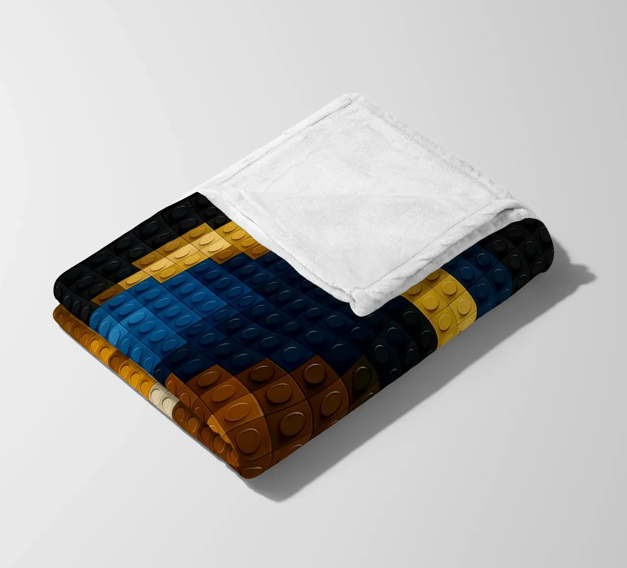 Vermeer in LEGO coperta in pile da KUNSTstück