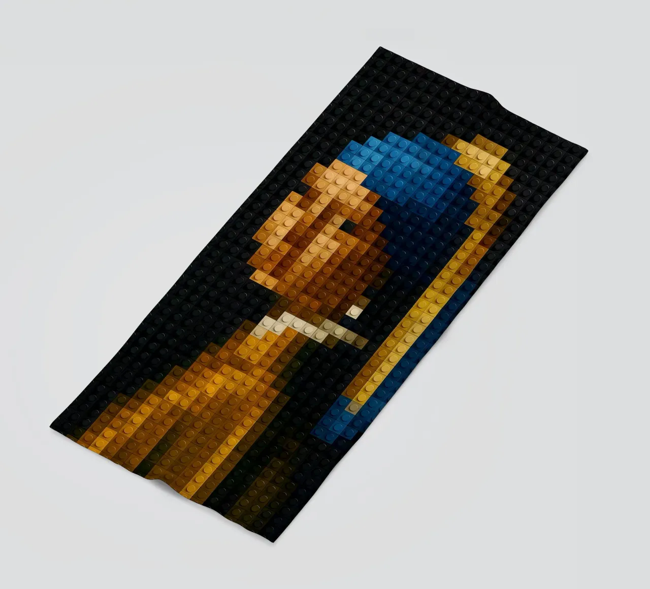 Vermeer in LEGO telo mare da KUNSTstück