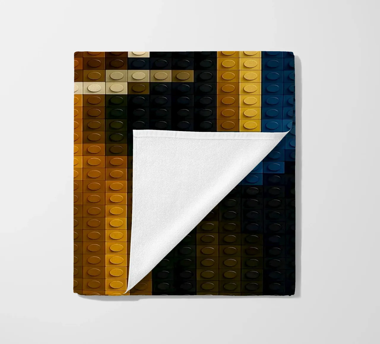Vermeer in LEGO telo mare da KUNSTstück