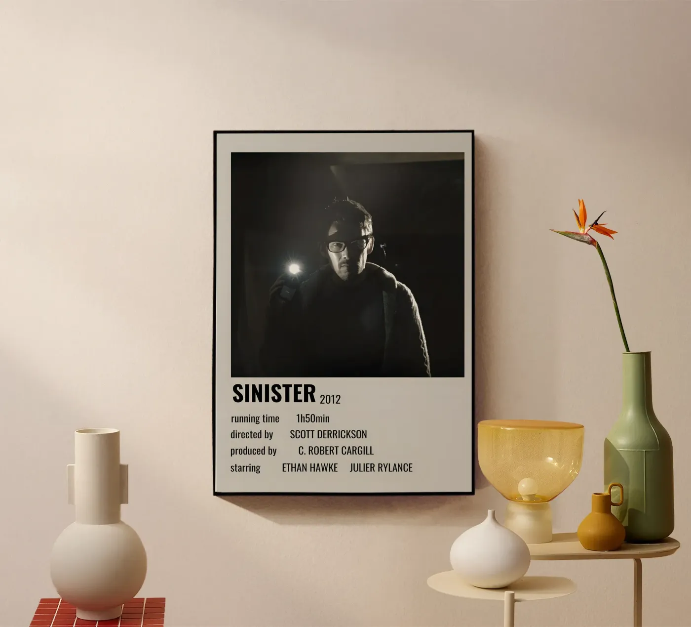 SINISTER 2012 Acryl-Glas von MVFminimalist