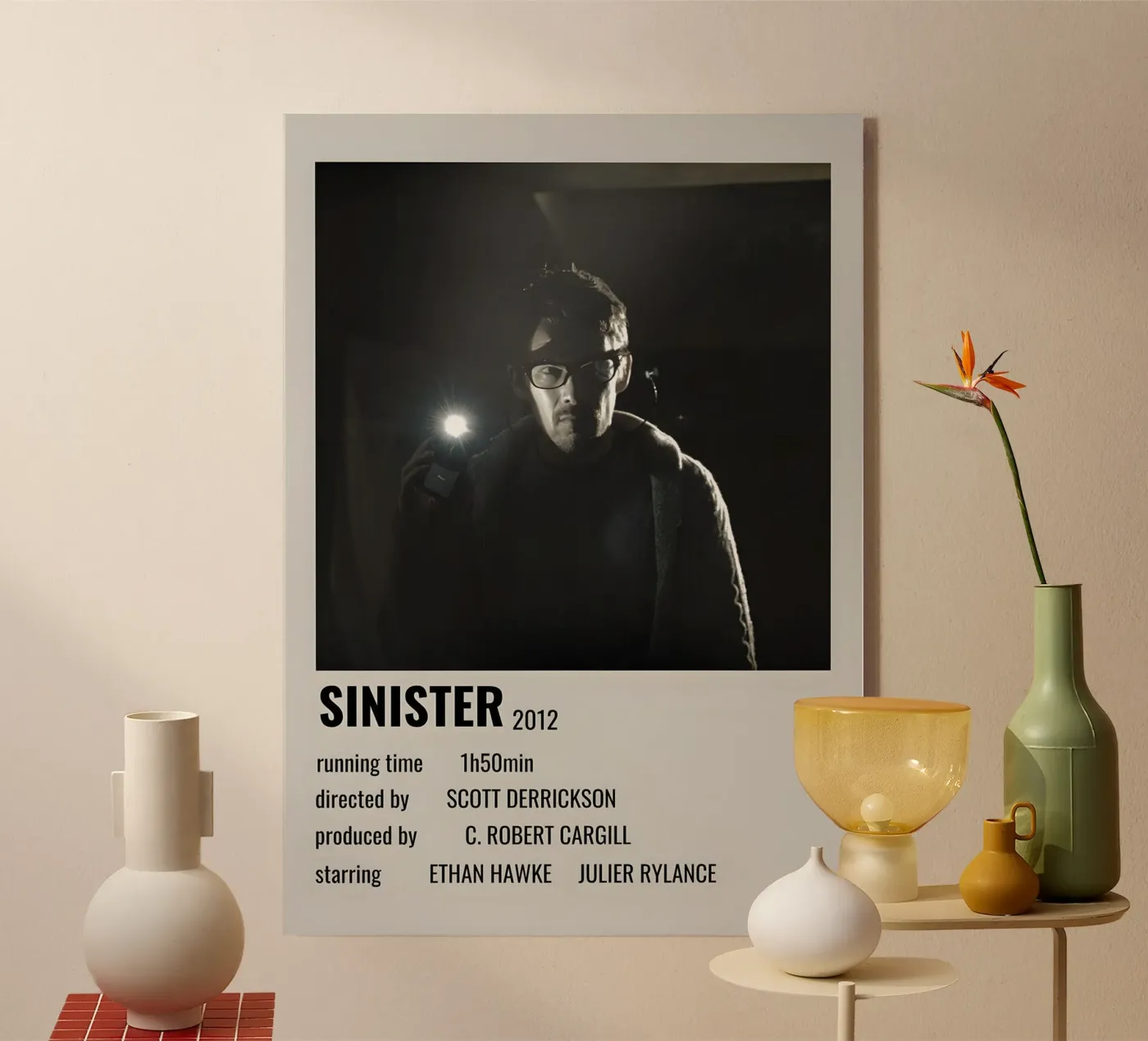 SINISTER 2012 Acryl-Glas von MVFminimalist