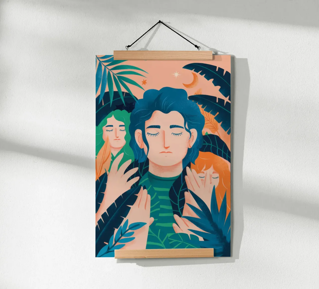 Tropical Mindscape poster by Peak Delusion