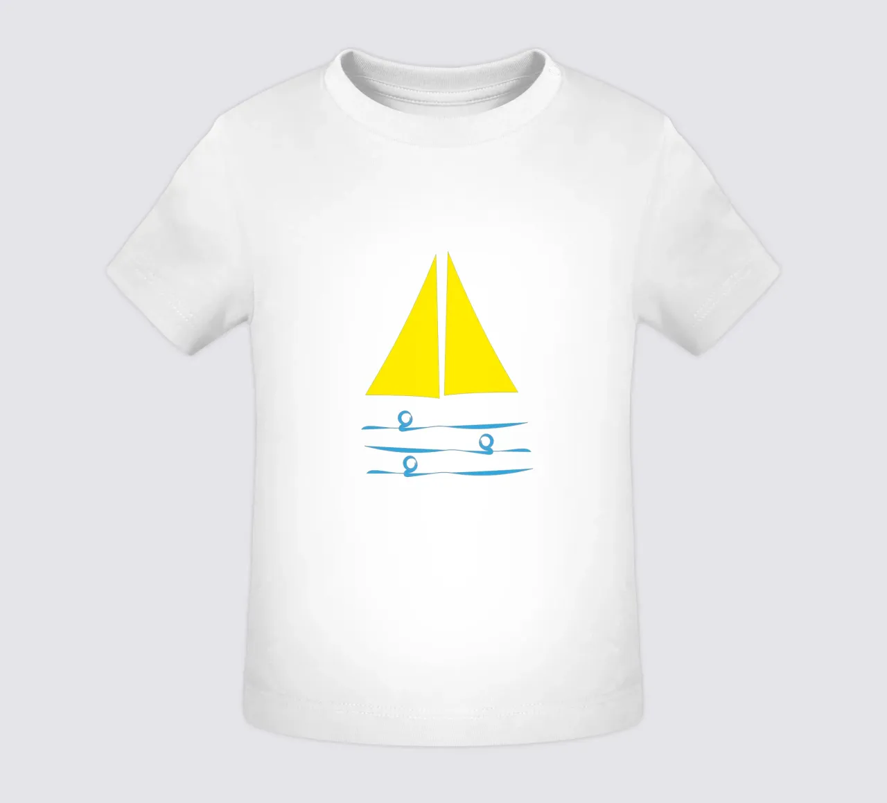 Barca a vela al sole / Serenity 3 maglietta neonato da Carrot & Soul