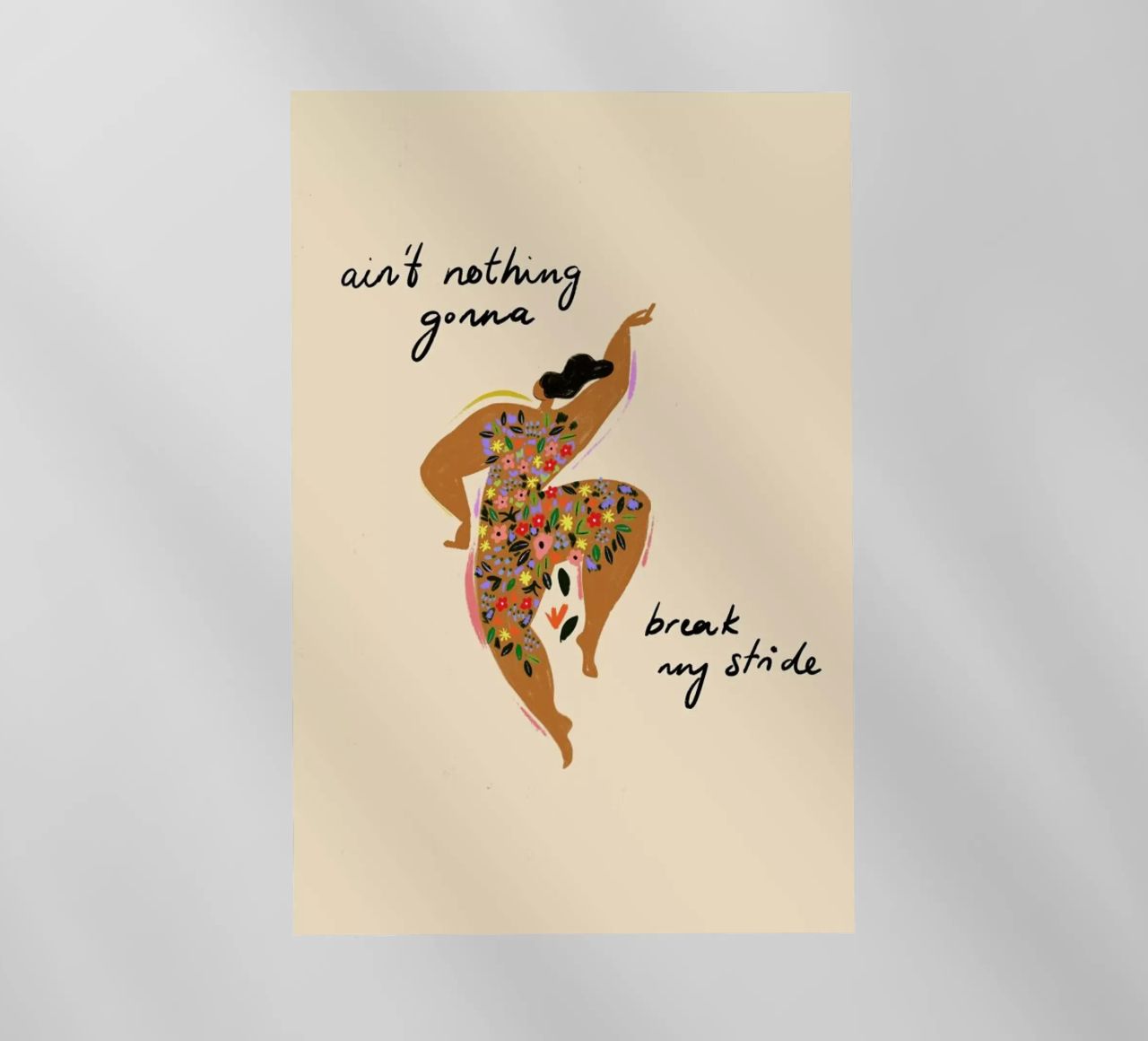 Nothings gonna break my stride pellicola backlit da Arty Guava