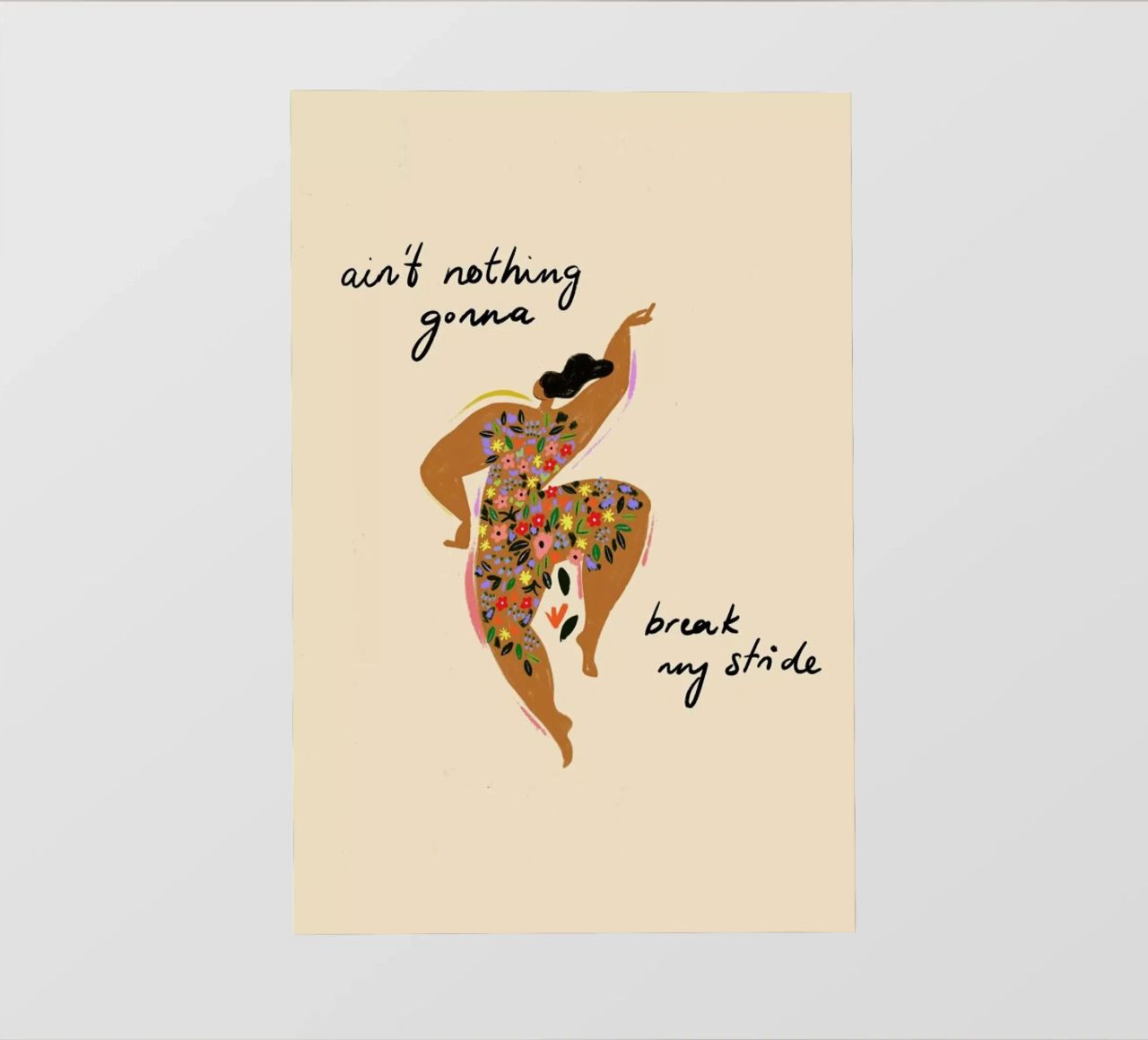 Nothings gonna break my stride pellicola backlit da Arty Guava