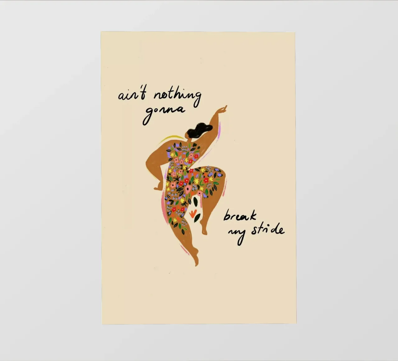 Nothings gonna break my stride pellicola backlit da Arty Guava