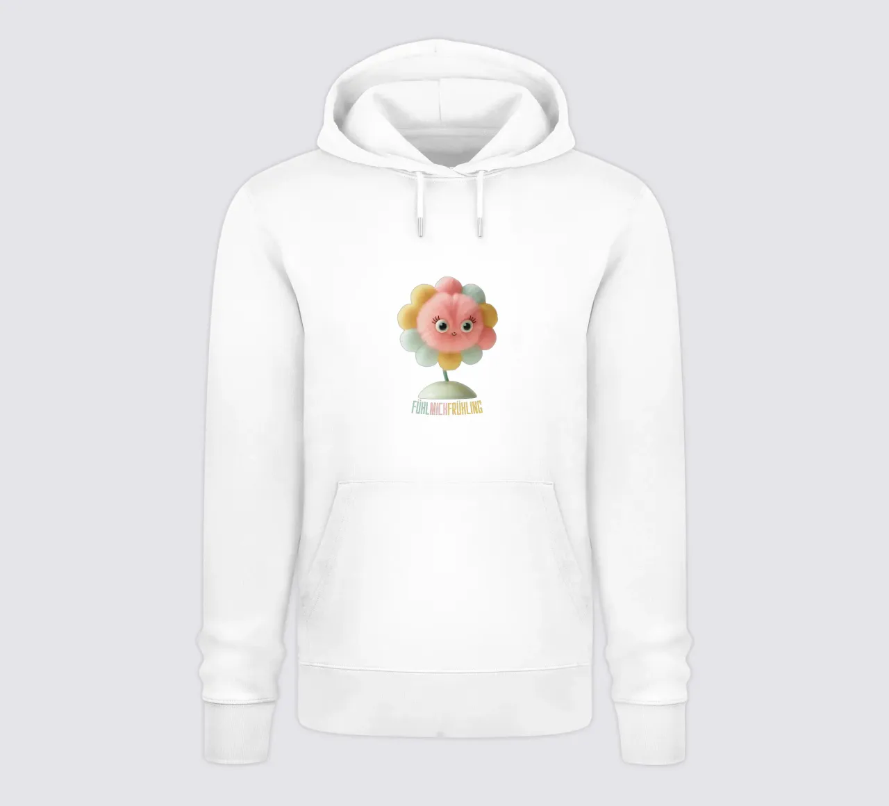 fühl mich frühling felpa con cappuccio da fummelhummel