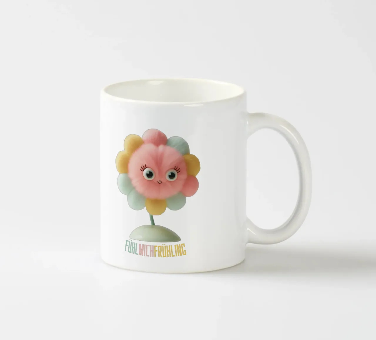 fühl mich frühling tazza in ceramica da fummelhummel