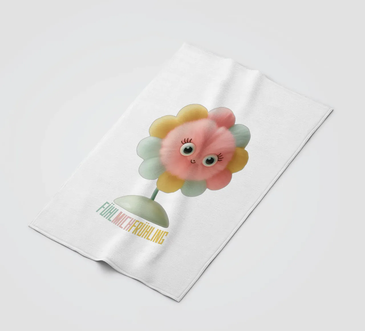 fühl mich frühling coperta in pile da fummelhummel