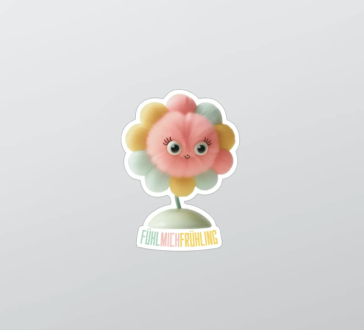 fühl mich frühling autocollant de fummelhummel