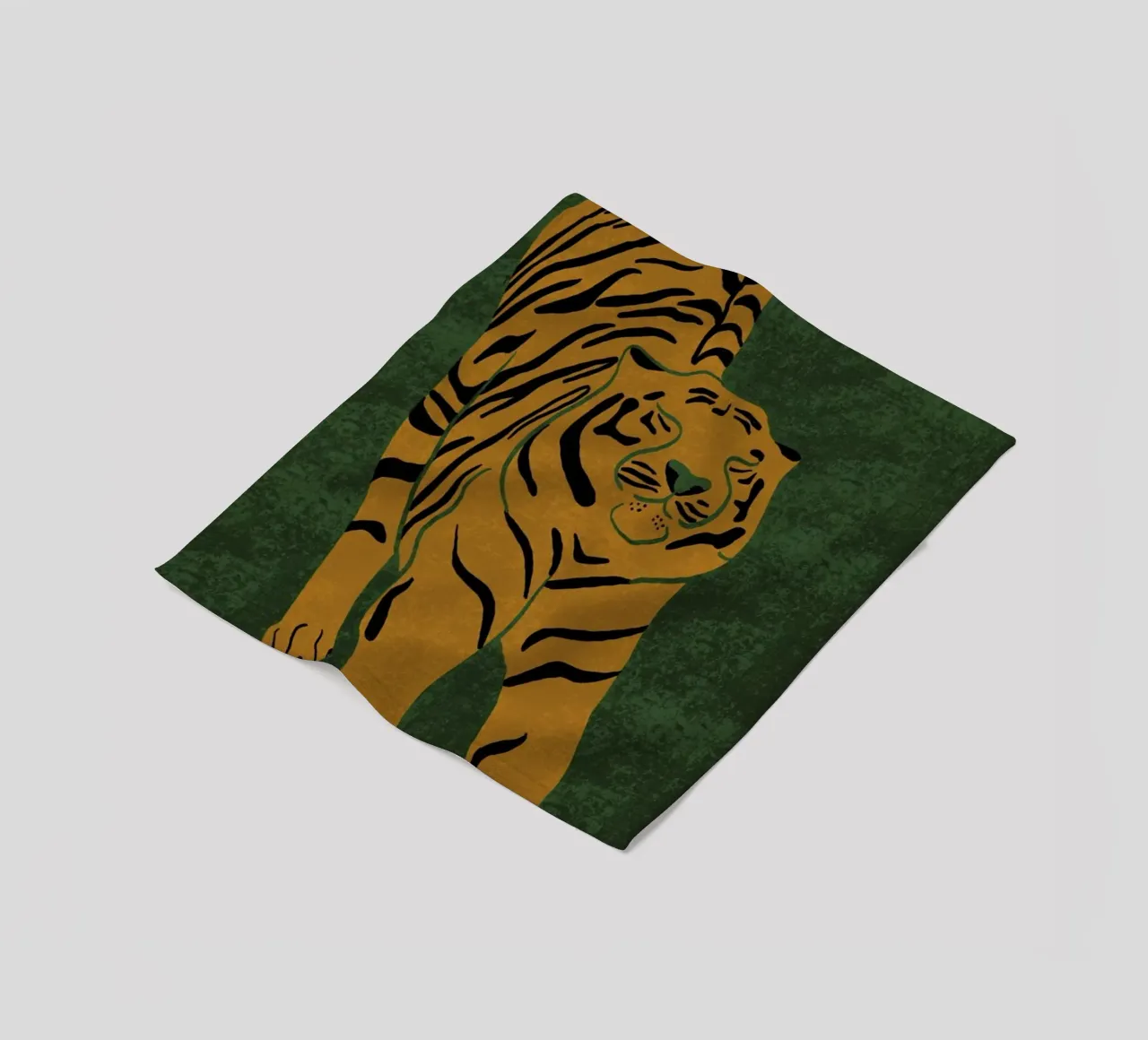 Tiger Doesn T Lose Sleep fleece blanket by Be Mart