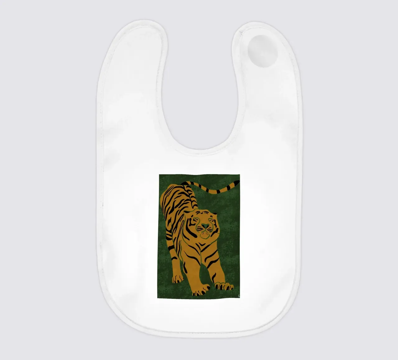 Tiger Doesn T Lose Sleep baby bib by Be Mart