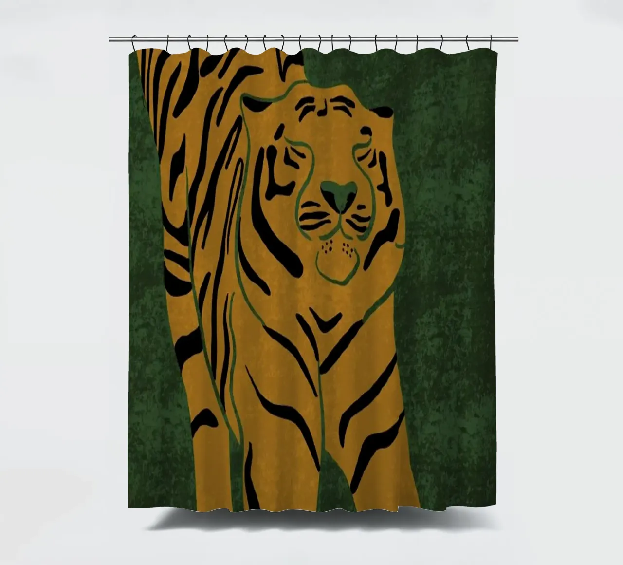 Tiger Doesn T Lose Sleep shower curtain by Be Mart